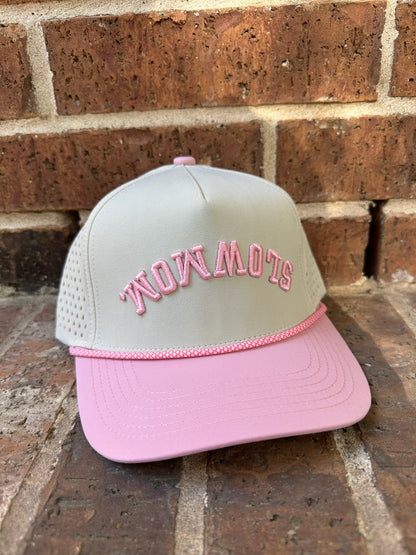 Slowmom Rope Hat - Tan Pink
